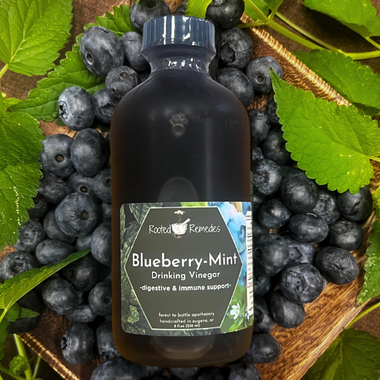 Seasonal Shrub: Blueberry-Mint