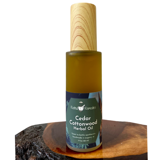 Herbal Oil: Cedar Cottonwood