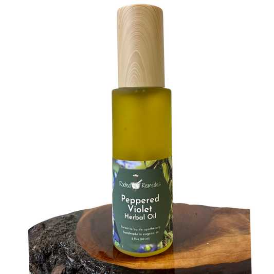 Herbal Oil: Peppered Violet